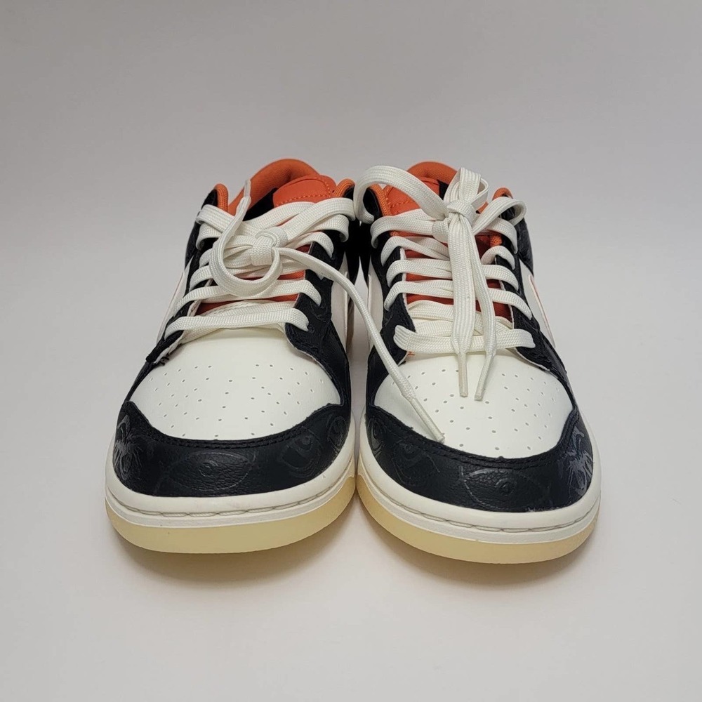Nike Dunk Low Halloween Shoes Orange Sneakers Men's 9.5 DD3357-100 11W Glow Dark